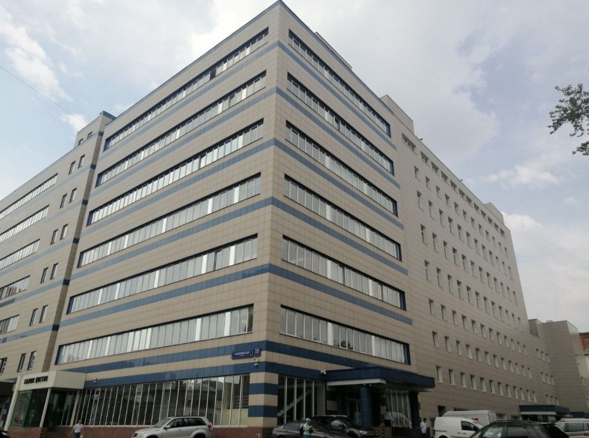 фасад дома, здание по адресу г Москва, ул Бакунинская, д 73 стр 2